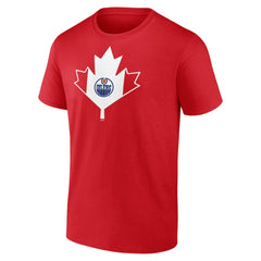 Edmonton Oilers Canada Day T-Shirt - Red - NHL