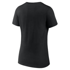 Edmonton Oilers Women's Team Pride V-Neck T-Shirt - Black - NHL