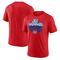 Montreal Canadiens Proclamation Tri-Blend T-Shirt - Red - NHL