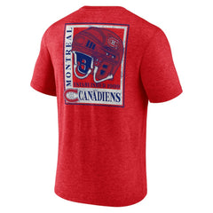 Montreal Canadiens Earnest Will Tri-Blend T-Shirt - Red - NHL