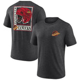 Vancouver Canucks Earnest Will Tri-Blend T-Shirt - Charcoal - NHL