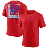 Washington Capitals Earnest Will Tri-Blend T-Shirt - Red - NHL