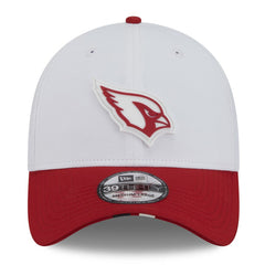 Arizona Cardinals New Era 2025 NFL Training Camp 39THIRTY Flex Hat White/Cardinal | NFL