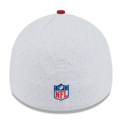 Arizona Cardinals New Era 2025 NFL Training Camp 39THIRTY Flex Hat White/Cardinal | NFL
