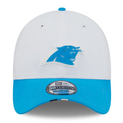 Carolina Panthers New Era 2025 NFL Training Camp 39THIRTY Flex Hat White/Blue | NFL