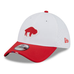 Buffalo Bills New Era 2025 NFL Training Camp Throwback Logo 39THIRTY Flex Hat White/Red | NFL