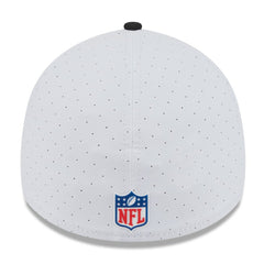 Jacksonville Jaguars New Era 2025 NFL Training Camp Throwback Logo 39THIRTY Flex Hat White/Black | NFL