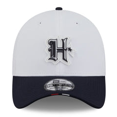 Houston Texans New Era 2025 NFL Training Camp 39THIRTY Flex Hat White/Navy | NFL