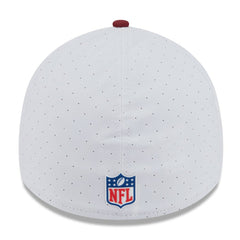 Washington Commanders New Era 2025 NFL Training Camp 39THIRTY Flex Hat White/Burgundy | NFL