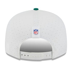 New York Jets New Era 2025 NFL Training Camp Split Panel 9FIFTY Snapback Hat White/Green | NFL