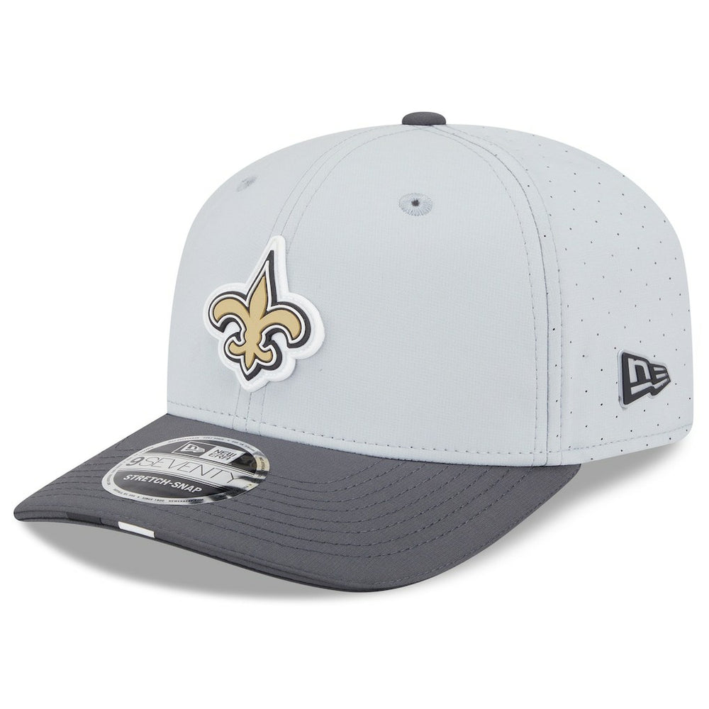 New Orleans Saints New Era 2025 NFL Training Camp 9SEVENTY Adjustable Hat Gray/Graphite | NFL