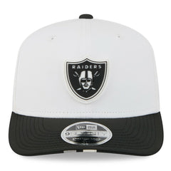 Las Vegas Raiders New Era 2025 NFL Training Camp 9SEVENTY Adjustable Hat White/Black | NFL