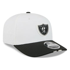 Las Vegas Raiders New Era 2025 NFL Training Camp 9SEVENTY Adjustable Hat White/Black | NFL