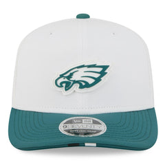 Philadelphia Eagles New Era 2025 NFL Training Camp 9SEVENTY Adjustable Hat White/Midnight Green | NFL