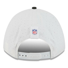 Las Vegas Raiders New Era 2025 NFL Training Camp A-Frame 9FORTY Adjustable Hat White/Black | NFL