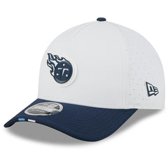 Tennessee Titans New Era 2025 NFL Training Camp A-Frame 9FORTY Adjustable Hat White/Navy | NFL