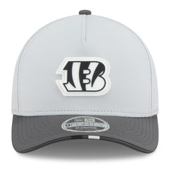 Cincinnati Bengals New Era 2025 NFL Training Camp A-Frame 9FORTY Adjustable Hat Gray/Graphite | NFL