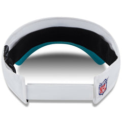 Miami Dolphins New Era 2025 NFL Training Camp Adjustable Visor White/Aqua | NFL