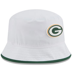 Green Bay Packers New Era 2025 NFL Training Camp Stretch Bucket Hat White | NFL