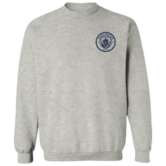 Manchester City Vive La Fete Women's Impressions Artwork Pullover Sweatshirt Gray - FIFA World CUP