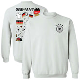 Germany National Team Vive La Fete Women's Impressions Artwork Pullover Sweatshirt White - FIFA World CUP