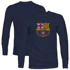 Barcelona 1863FC Color Badge Long Sleeve T-Shirt Navy - FIFA World CUP