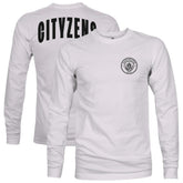 Manchester City 1863FC Back Team Arch Long Sleeve T-Shirt Gray - FIFA World CUP