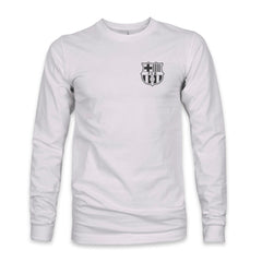 Barcelona 1863FC Back Team Arch Long Sleeve T-Shirt Gray - FIFA World CUP