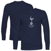 Tottenham Hotspur 1863FC Mono Badge Long Sleeve T-Shirt Navy - FIFA World CUP