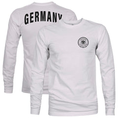Germany National Team 1863FC Team Arch Long Sleeve T-Shirt Silver - FIFA World CUP