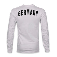 Germany National Team 1863FC Team Arch Long Sleeve T-Shirt Silver - FIFA World CUP