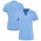 Chicago Cubs Cutter & Buck Forge Heathered Stretch Blade Top - MLB