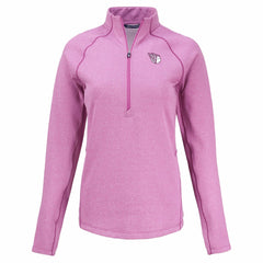 Cleveland Guardians Cutter & Buck Women's Peshastin Eco Fleece Recycled Half-Zip Jacket - MLB
