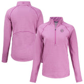Washington Nationals Cutter & Buck Women's Peshastin Eco Fleece Recycled Half-Zip Jacket - MLB