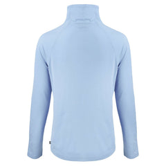 Philadelphia Phillies Cutter & Buck Women's Coastline Epic Comfort Eco Recycled Funnel Neck Pullover Top - MLB