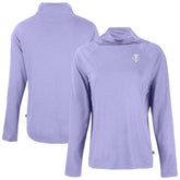 Minnesota Twins Cutter & Buck Women's Coastline Epic Comfort Eco Recycled Funnel Neck Pullover Top - MLB