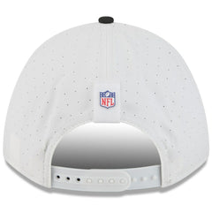 Las Vegas Raiders New Era Youth 2025 NFL Training Camp A-Frame 9FORTY Adjustable Hat White/Black | NFL