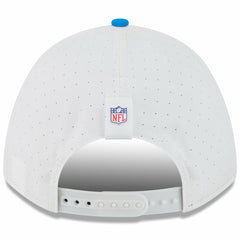 Detroit Lions New Era Youth 2025 NFL Training Camp A-Frame 9FORTY Adjustable Hat White/Blue | NFL