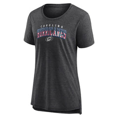 Carolina Hurricanes Women's Proud Tri-Blend T-Shirt - Gray - NHL