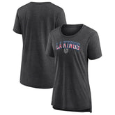 Los Angeles Kings Women's Proud Tri-Blend T-Shirt - Gray - NHL