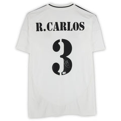 Roberto Carlos Real Madrid Autographed 2024-25 White Home Jersey BAS | Fanatics online