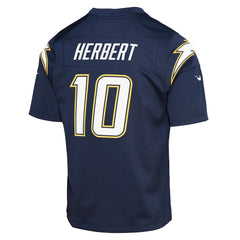 Justin Herbert Los Angeles Chargers Youth Alternate Super Chargers Game Player Jersey Navy | Nike for Sale