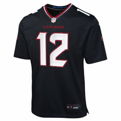 Nico Collins Houston Texans Youth Team Game Jersey Navy | Nike for Sale