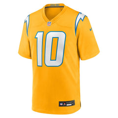 Justin Herbert Los Angeles Chargers Youth Alternate Charger Power Game Player Jersey Gold | Nike for Sale