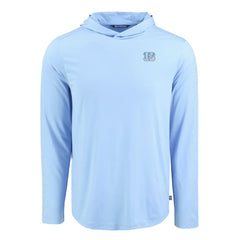 Cincinnati Bengals Men's Cutter & Buck Coastline Epic Comfort Eco Recycled Men's Hooded Shirt Powder Blue | NFL