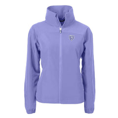 Chicago Bears Cutter & Buck Women's Charter Eco Recycled Full-Zip Jacket Lavender | NFL