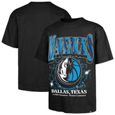 Dallas Mavericks '47 Past Champs Collection Flashbulb Foundation T-Shirt Black - NBA