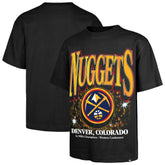Denver Nuggets '47 Past Champs Collection Flashbulb Foundation T-Shirt Black - NBA