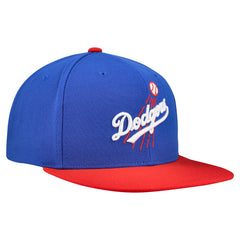 Los Angeles Dodgers Mitchell & Ness Cooperstown Collection Basic Flip Snapback Hat - MLB