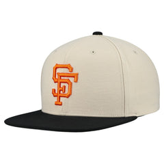 San Francisco Giants Mitchell & Ness Cooperstown Collection Basic Flip Snapback Hat - MLB